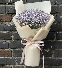 Букет цветов из:  Гипсофила в Зуевке Курской области