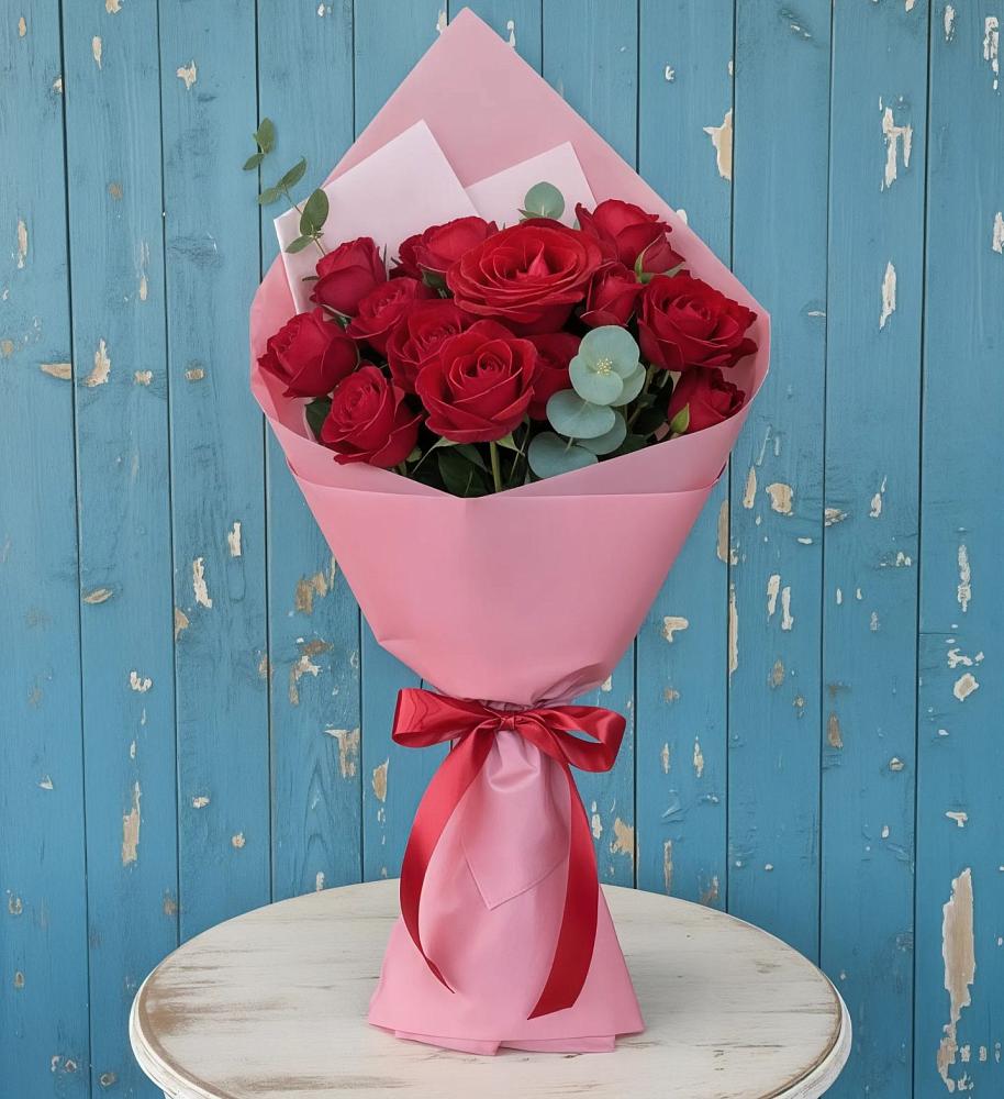 Букет цветов из: Розы в Зуевке Курской области