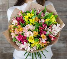 Букет цветов из:  Альстромерии #REPLACE_PRED# Зуевке Курской области