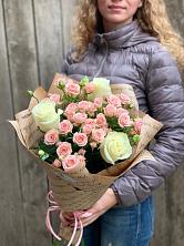 Букет цветов из:  Розы в Зуевке Курской области
