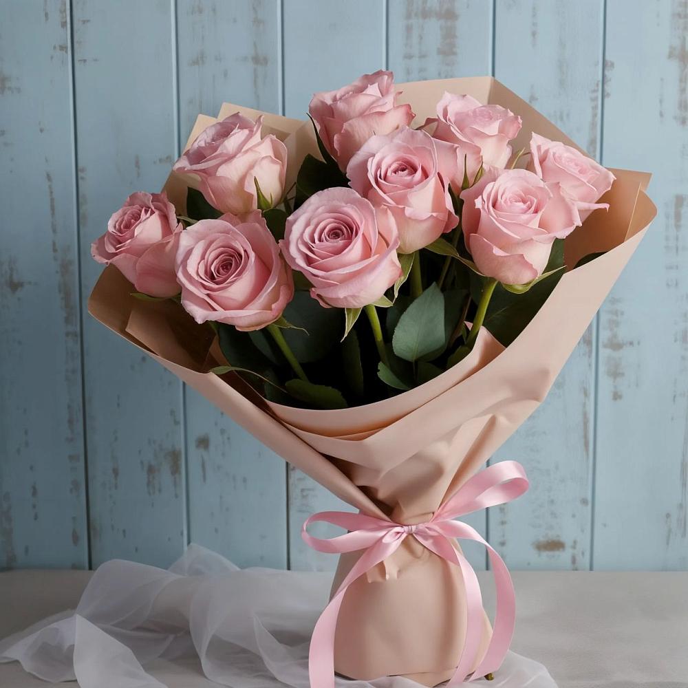 Букет цветов из: Розы в Зуевке Курской области