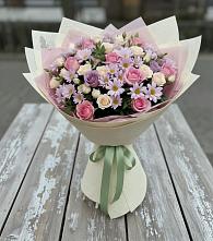 Букет цветов из:  Розы и Хризантемы #REPLACE_PRED# Зуевке Курской области