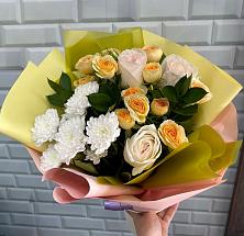 Букет цветов из:  Розы и Хризантемы #REPLACE_PRED# Зуевке Курской области