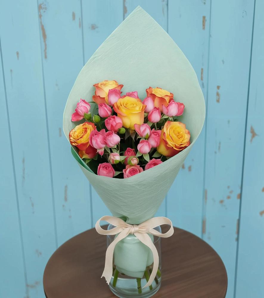 Букет цветов из: Розы в Зуевке Курской области