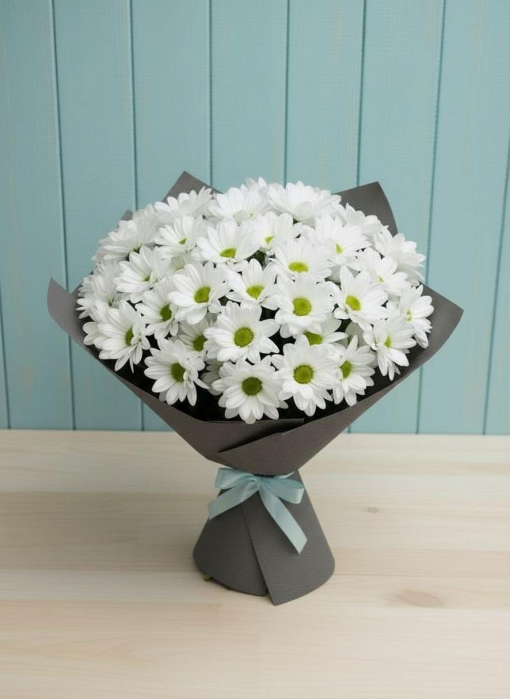 Букет цветов из: Хризантемы в Зуевке Курской области