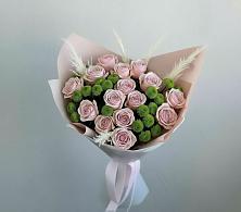 Букет цветов из:  Розы и Хризантемы в Зуевке Курской области