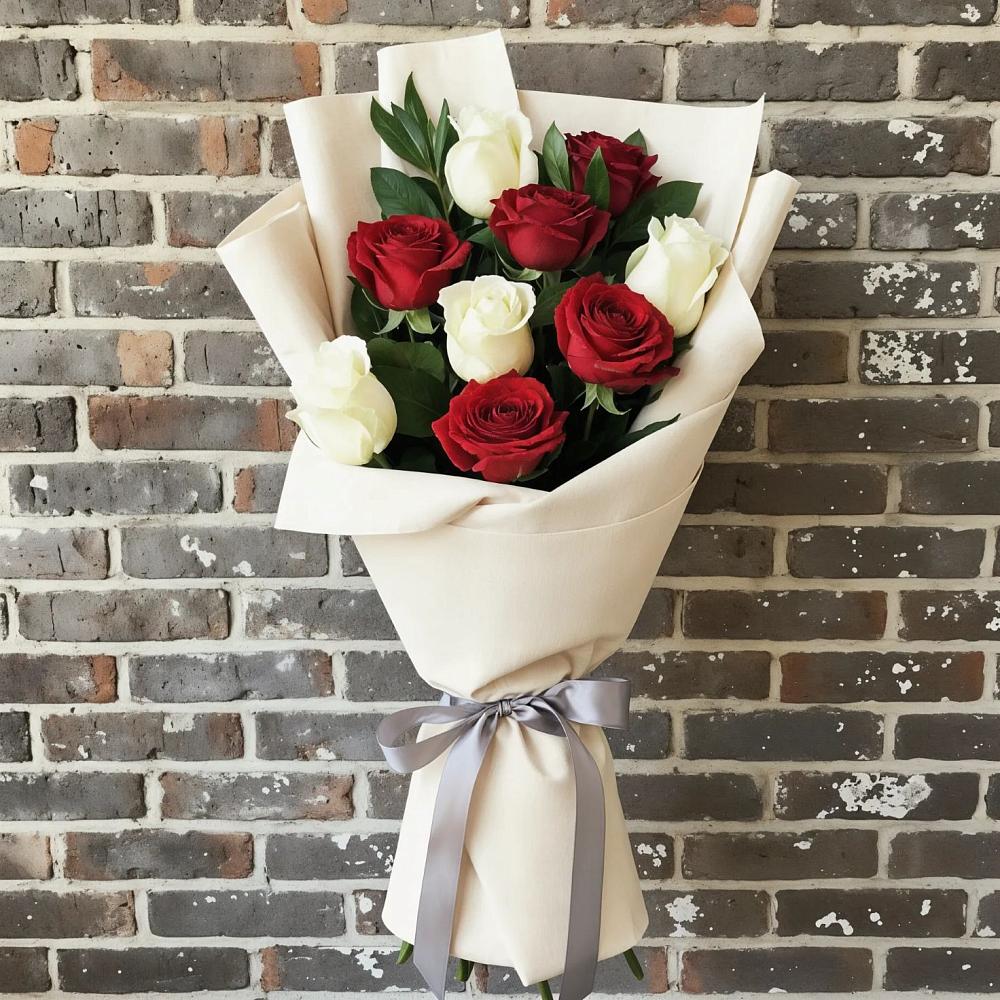 Букет цветов из: Розы в Зуевке Курской области