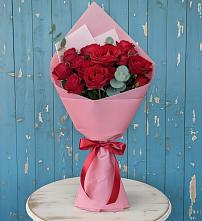 Букет цветов из:  Розы в Зуевке Курской области