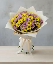 Букет цветов из:  Хризантемы в Зуевке Курской области