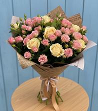 Букет цветов из:  Розы в Зуевке Курской области