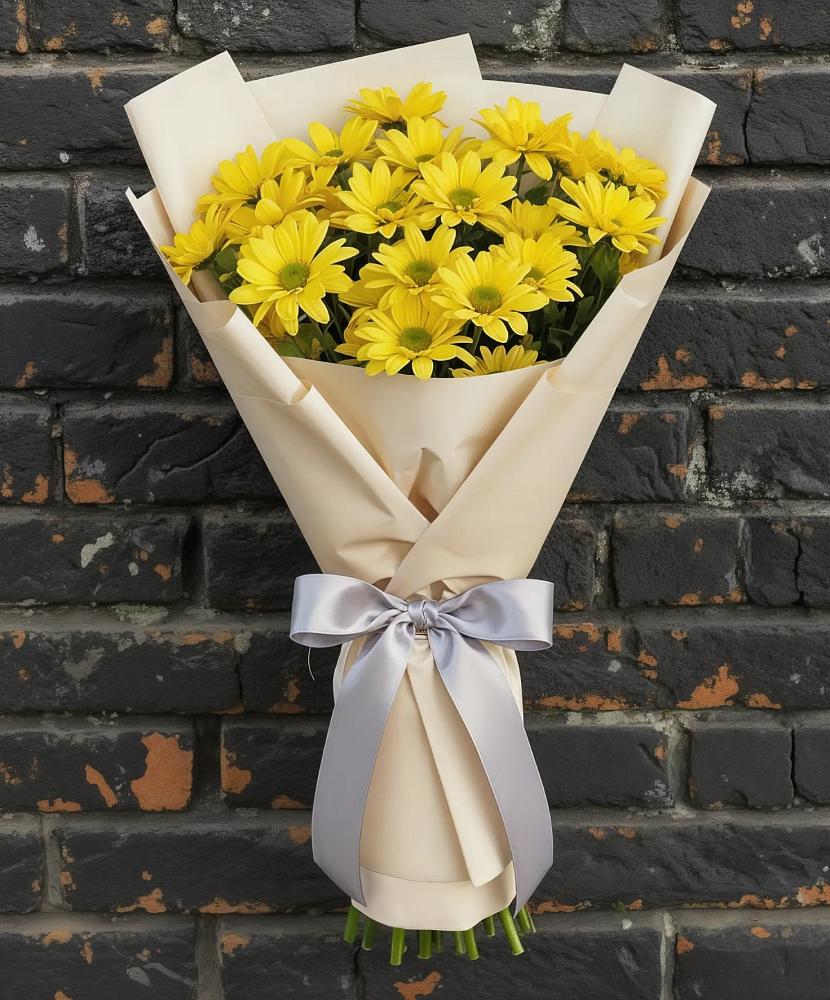 Букет цветов из: Хризантемы в Зуевке Курской области
