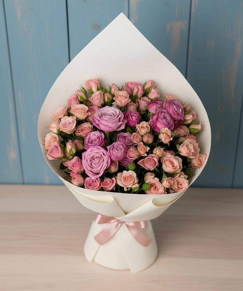 Букет цветов из: Розы в Зуевке Курской области