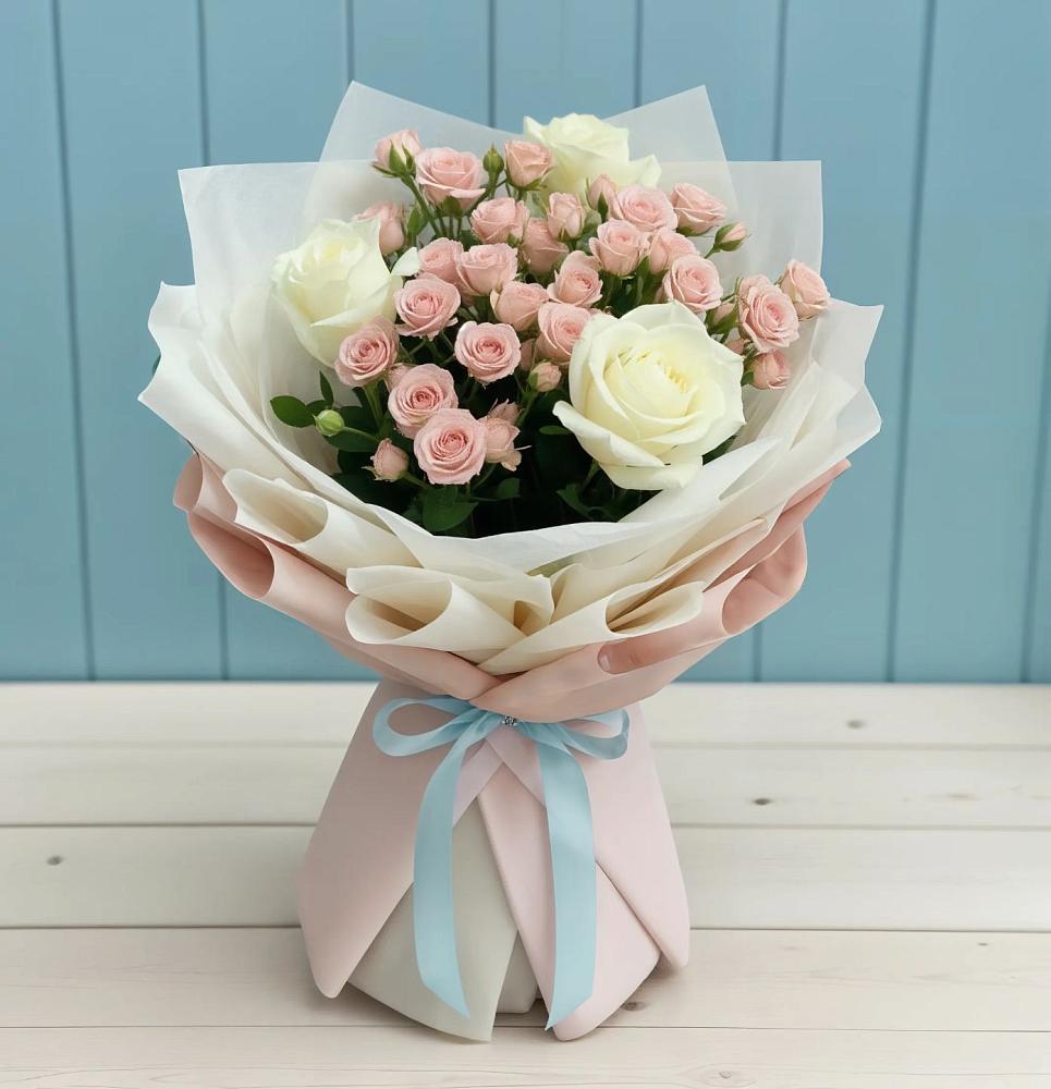 Букет цветов из: Розы в Зуевке Курской области