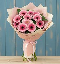Букет цветов из:  Герберы в Зуевке Курской области